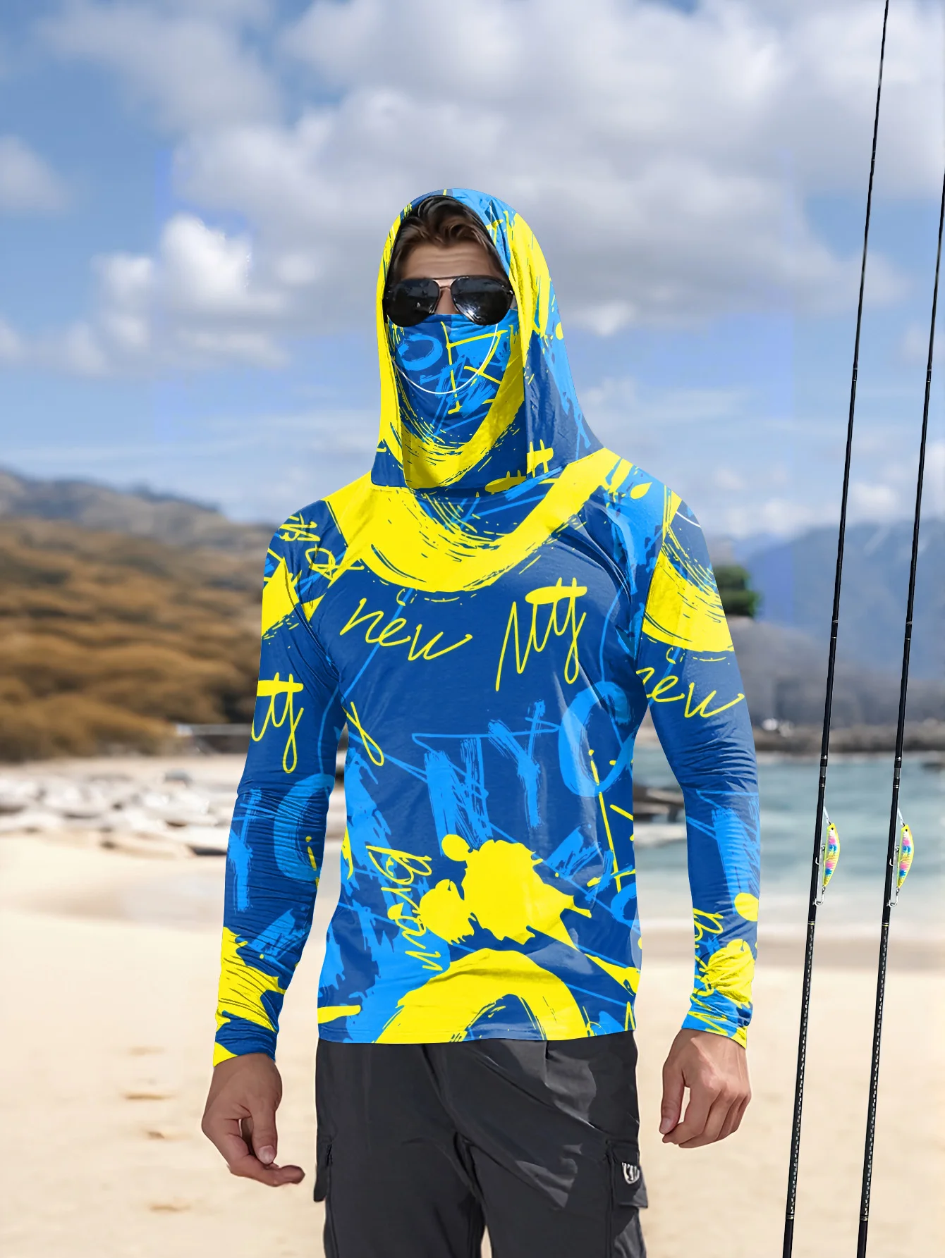Men's hooded fishing clothing  - огляд і ціна Hiking